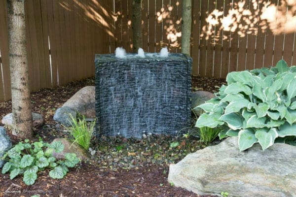 stacked slate spillway wall 81cm 57709