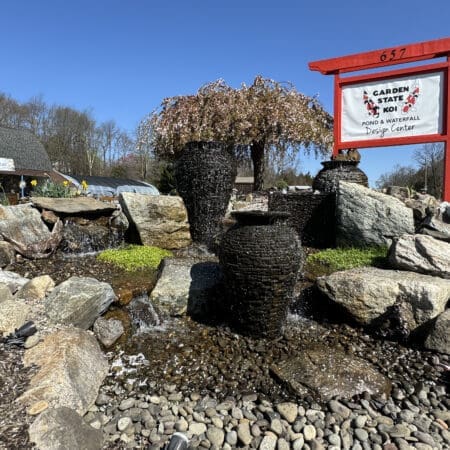 fountainscape with pondless